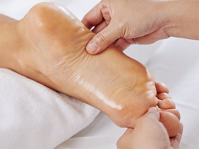 Fußreflexzonen-Massage